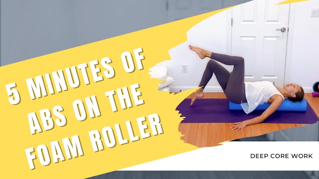 5 Minutes Of Abs On The Foam Roller