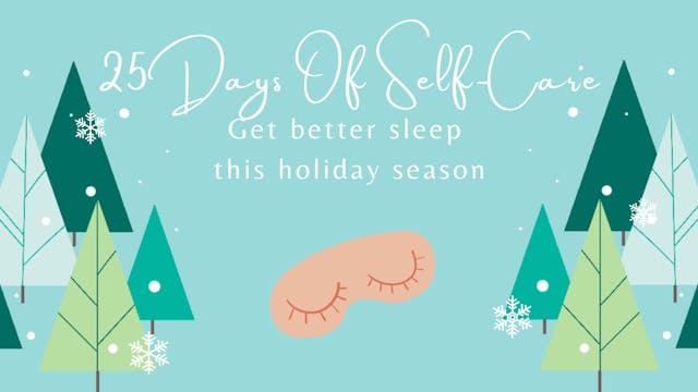 Get Better Sleep This Holiday Season