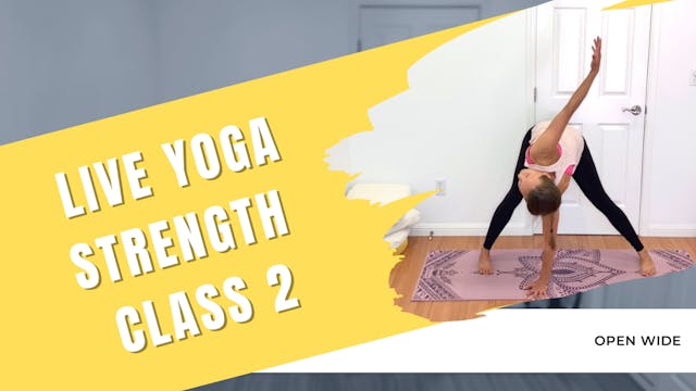 Live Yoga Strength Class 2