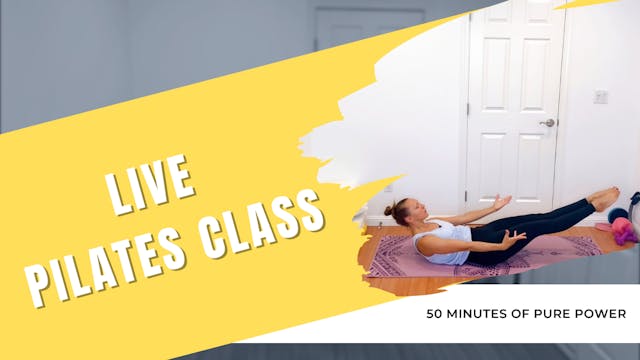 Live Pilates Class