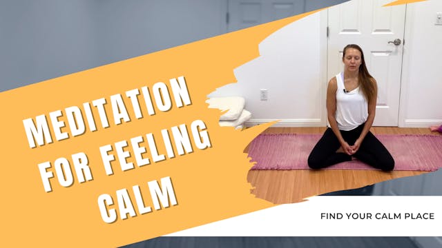 Meditation For Feeling Calm 