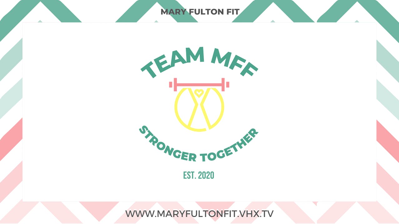 MFF June Anniversary Challenge Mary Fulton Fit