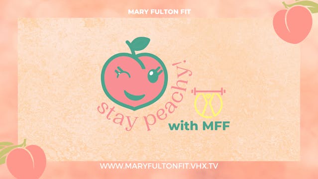 April Challenge: "Stay Peachy With MFF"