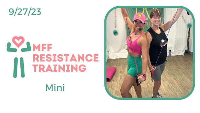 MFF Resistance Training 9/27
