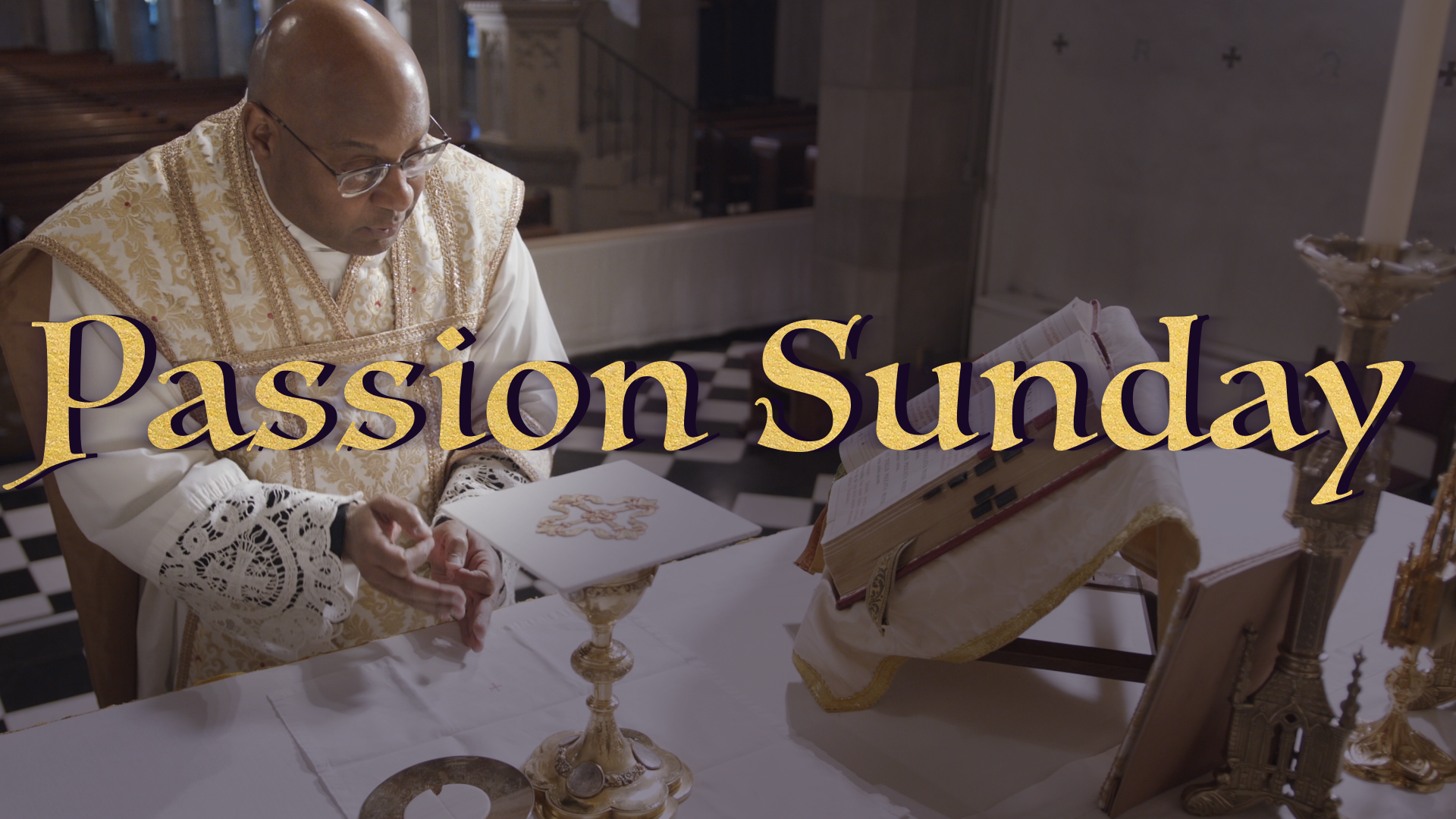 Passion Sunday Gregorian Chant
