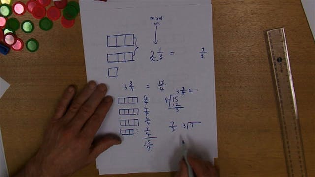 I.06 # Conversion of Mixed Numbers and Improper Fractions