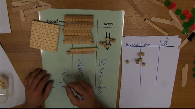 D.06 # Subtraction with Larger Numbers and Internal Zeros.