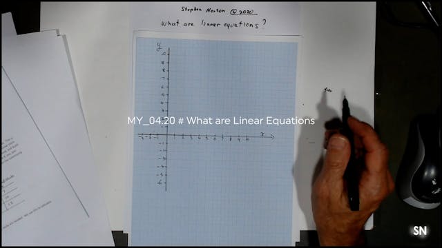 MY_04.20 # What are Linear Equations