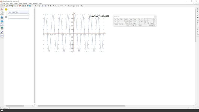 SM_2-15 # Using Technology to graph Sine Functions