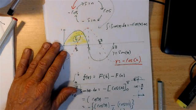 SM_8-12 # Integral of Sine linked to Fundamental Theory