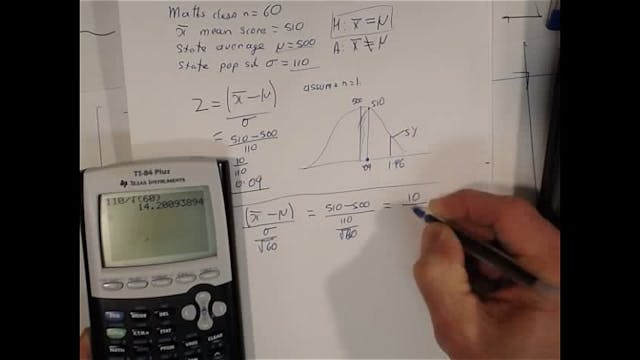 SM_4-14 # Using Z Scores to Calculate Difference between Means