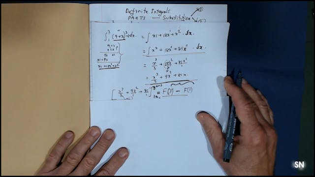 SM_8-8 # Integration definite integral substitution methods