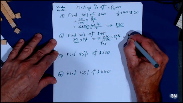 MY_09.03 # Percentage of a Quantity