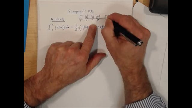 SM_8-24 # Simpson's Rule with more than two Parts