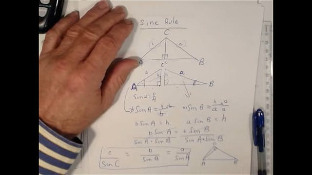 SM_2-23 # Deriving and Using the Sine Rule