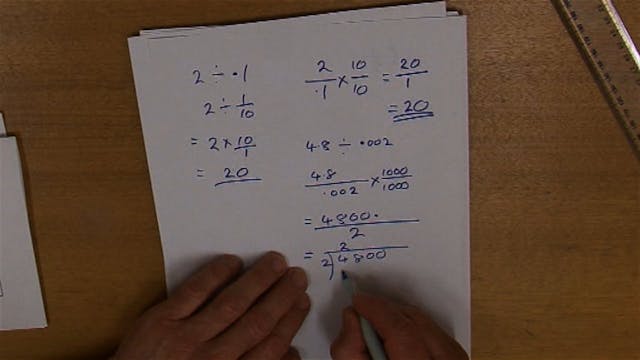 J.05 # Division of Decimals