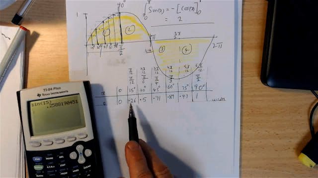 SM_8-13 # Integral of sin(x) with Approximation Methods