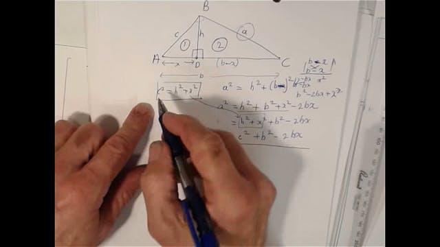 SM_2-24 # Deriving the Cosine Rule