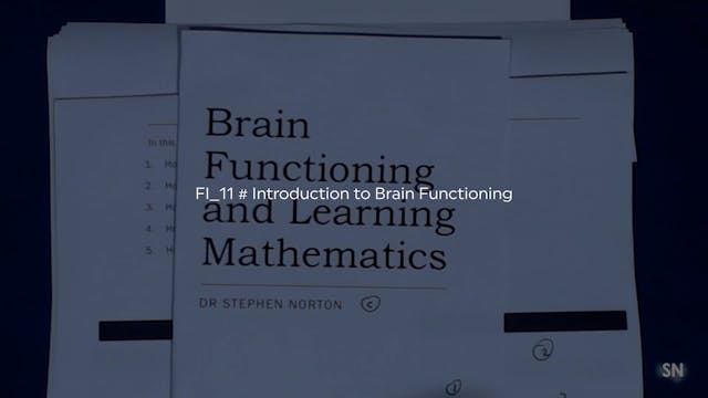 FI_11 # Introduction to Brain Functioning