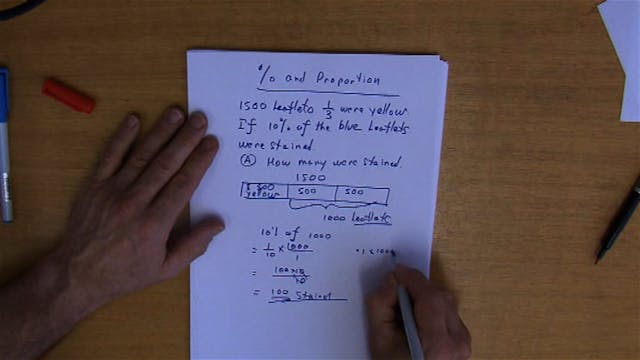 K.09 # Percentage and Proportion Problems