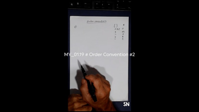 MY_01.19 # Order Convention #2