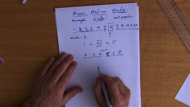 M.07 # Mean, Median and Mode