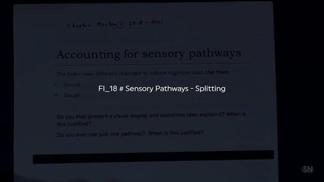 FI_18 # Sensory Pathways - Splitting