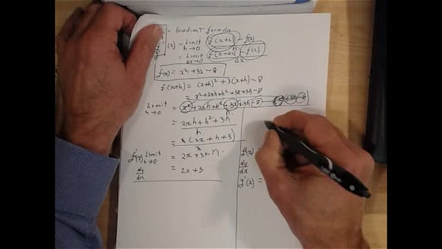 SM_5-9 # Derivatives from First Principles - Practice