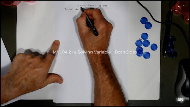 MY_04.21 # Solving Variable - Both Sides