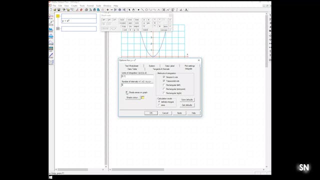 SM_8-22 # Simple Area under the Curve with a Computer