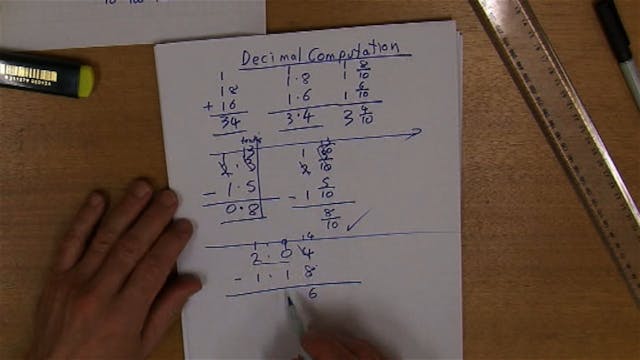 J.03 # Addition and Subtraction of Decimals