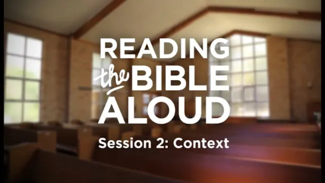 Session 2: Context (3:20)