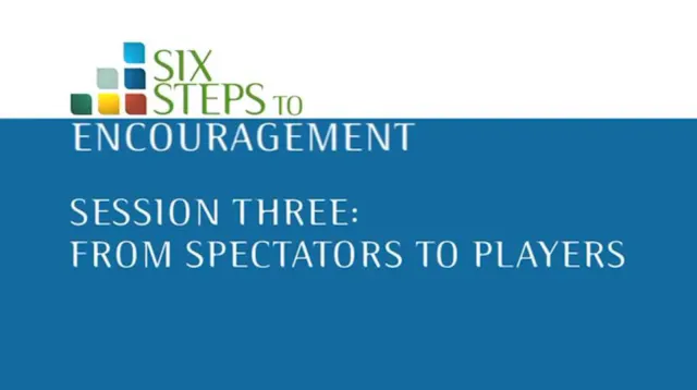 Session 3: From spectators to players