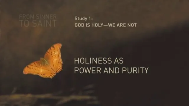 Study 1 - Holiness as power and purit...