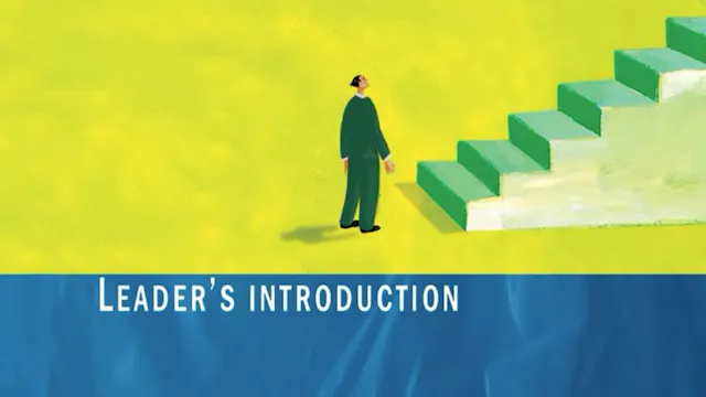 For leaders: An introduction to Six Steps to Encouragement