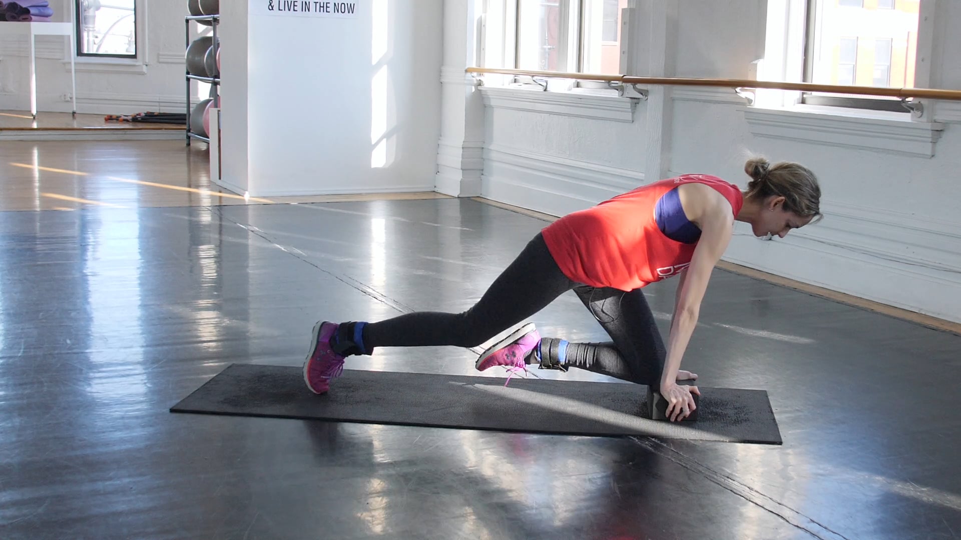 Planks (Optional Yoga Block) ~8min