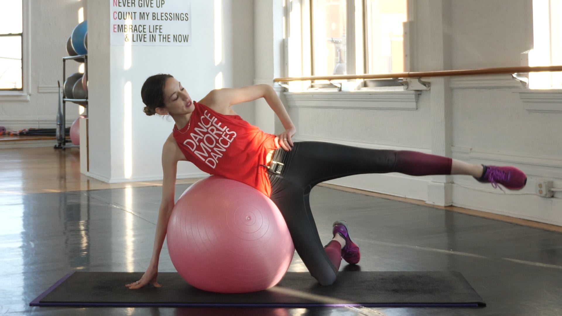 Bum with Ball (~15 min)