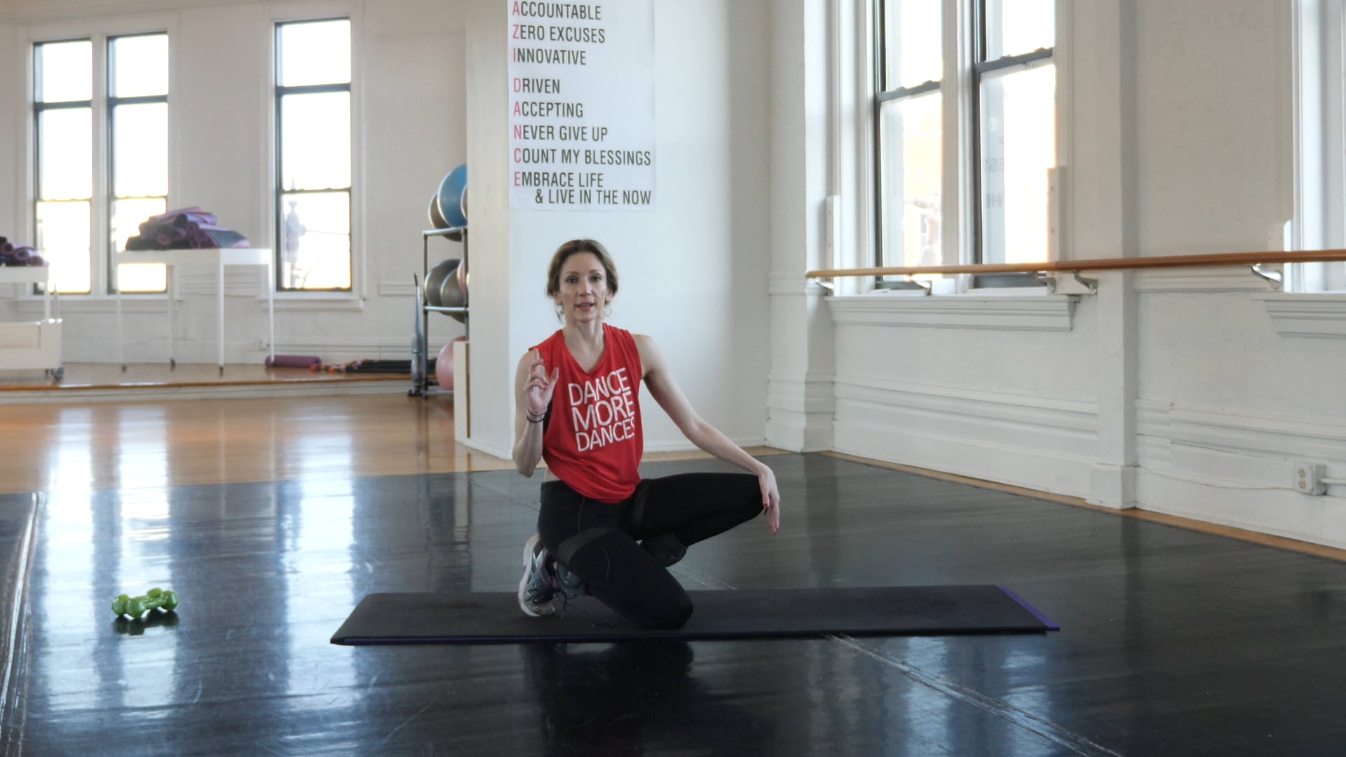 Bum with Ankle Weights