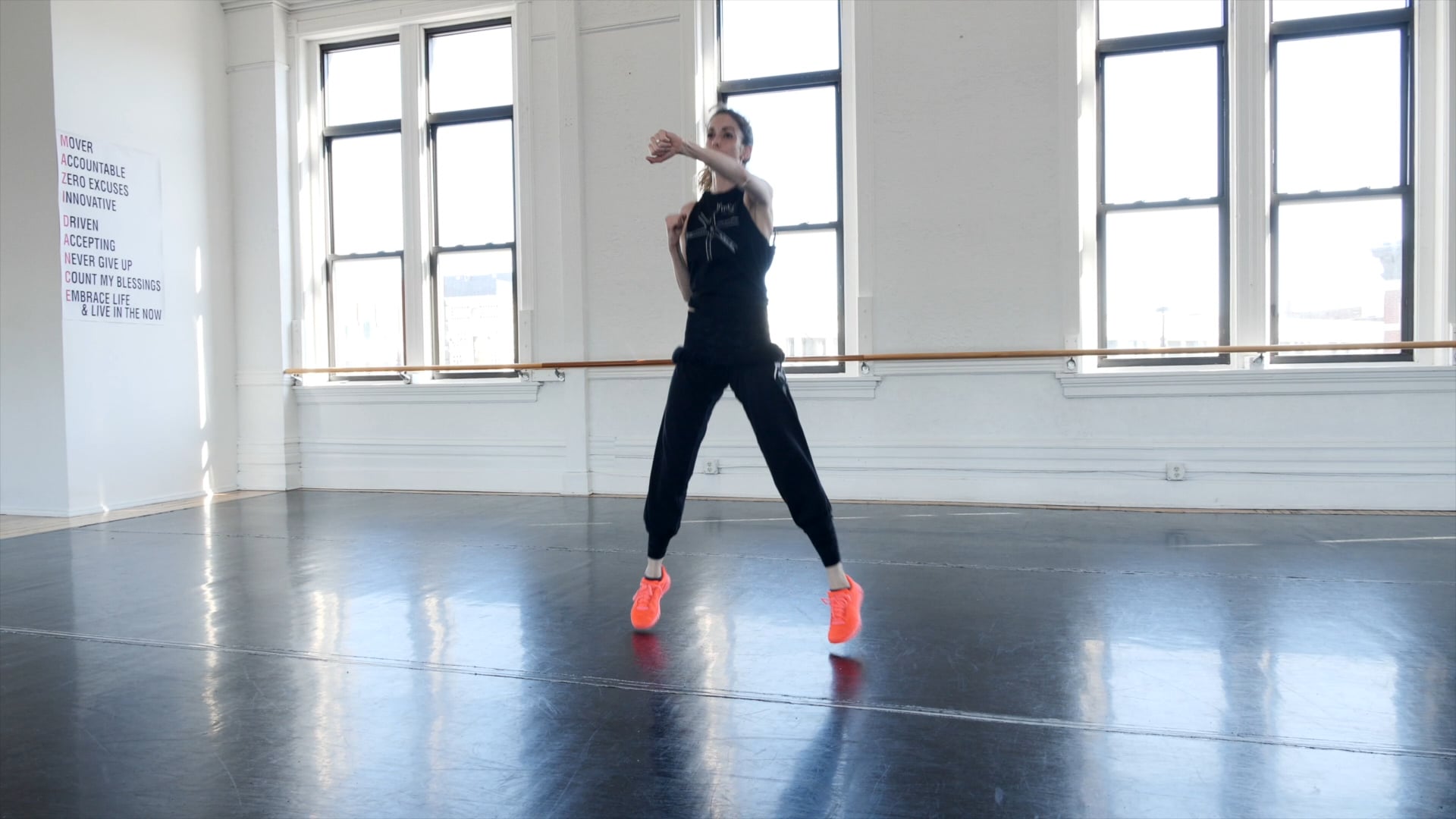 Ballerina FightClub Cardio section