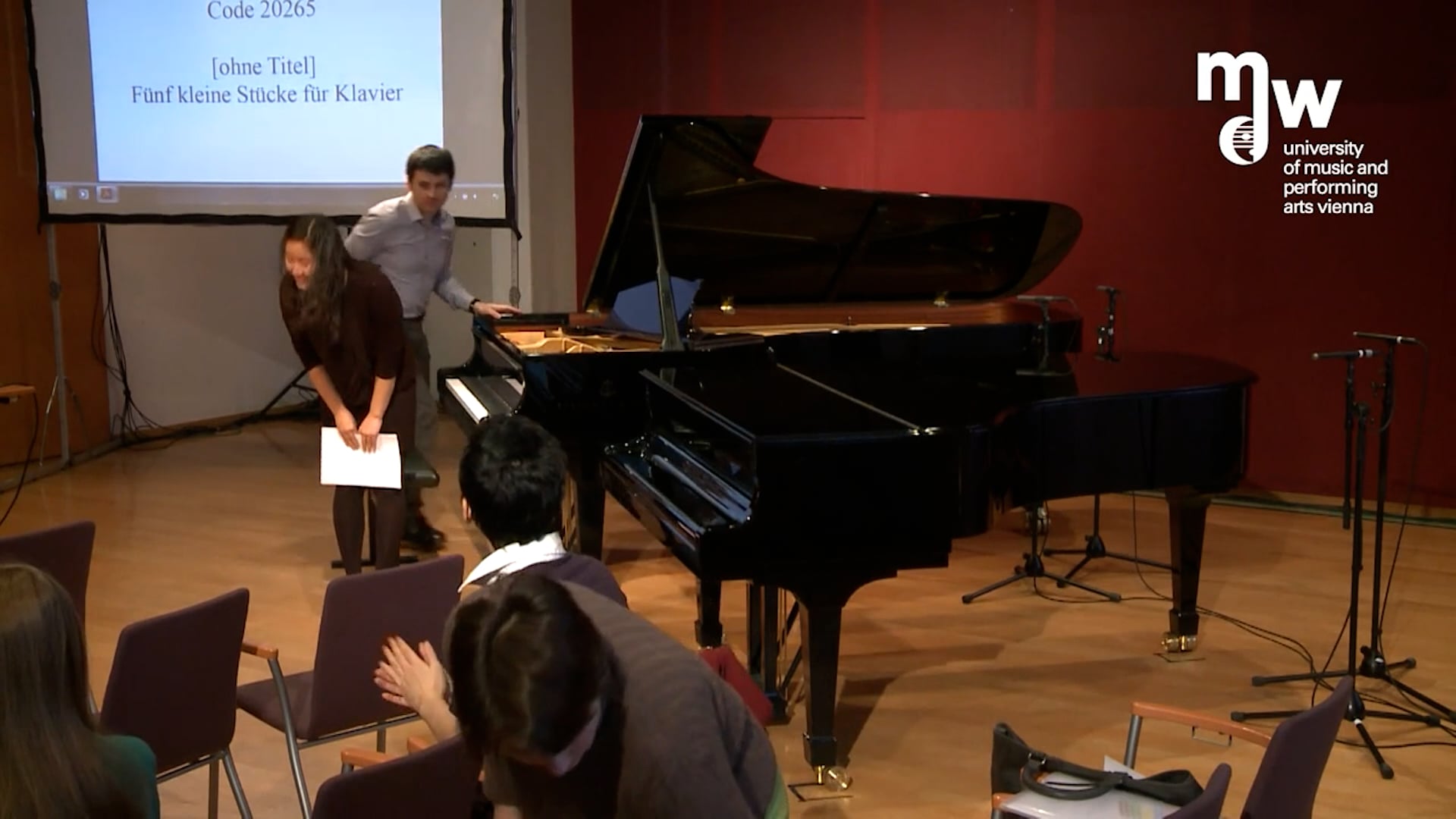 Morris Wolf: [ohne Titel]. Fünf kleine Stücke für Klavier