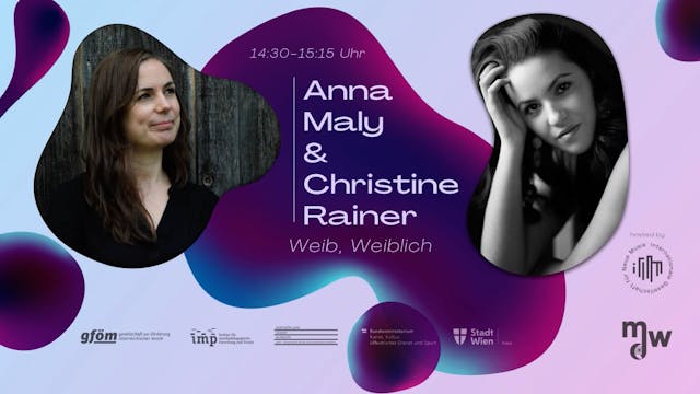 Anna Maly, Christine Rainer: Weib, We...