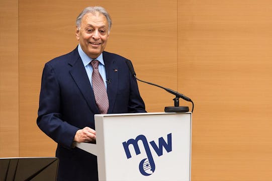 Einweihung des neuen Zubin Mehta-Saal...