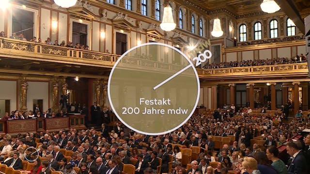 Festakt 200 Jahre mdw