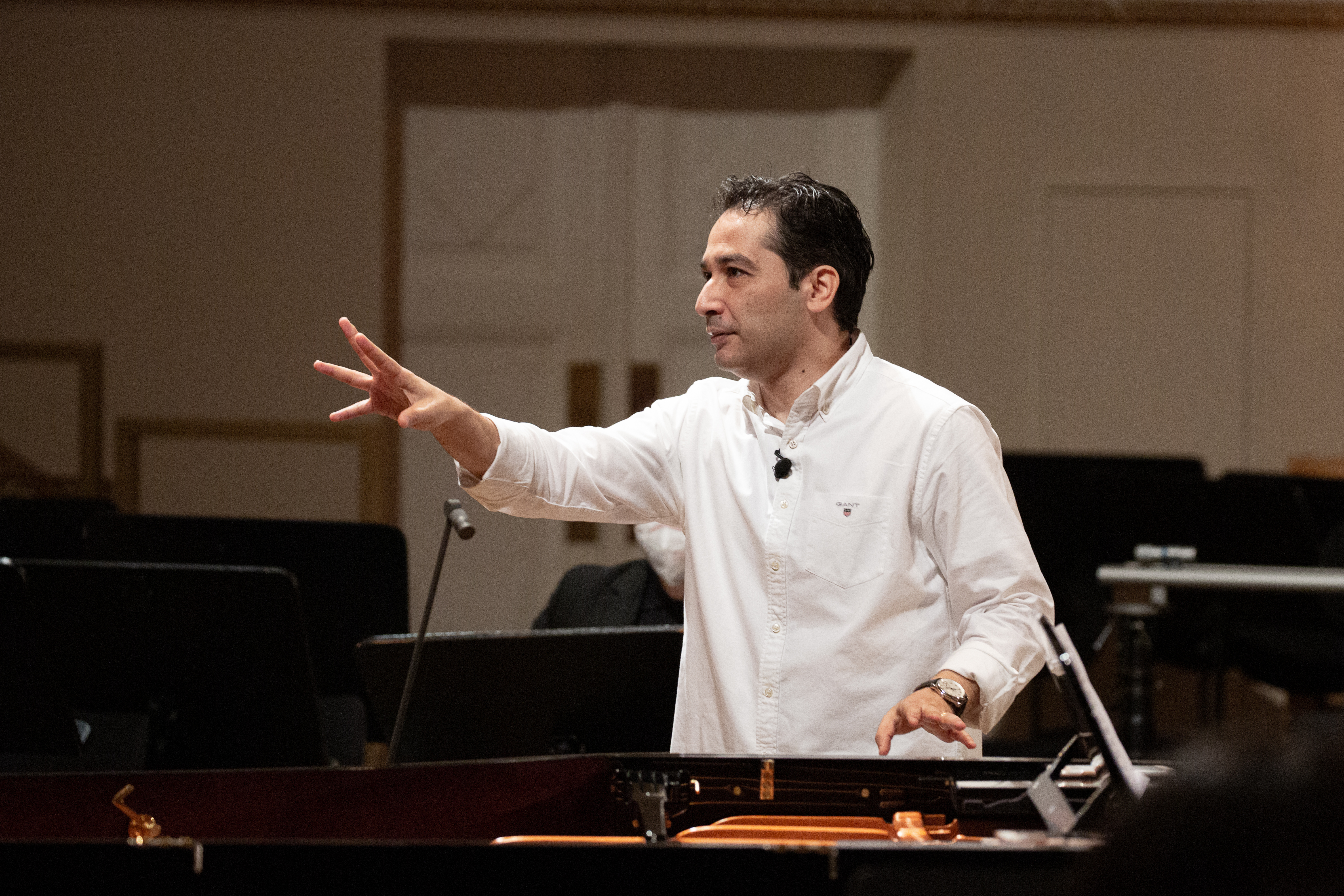 Masterclass mit Andrés Orozco-Estrada und Musiker_innen der Wiener Symphoniker