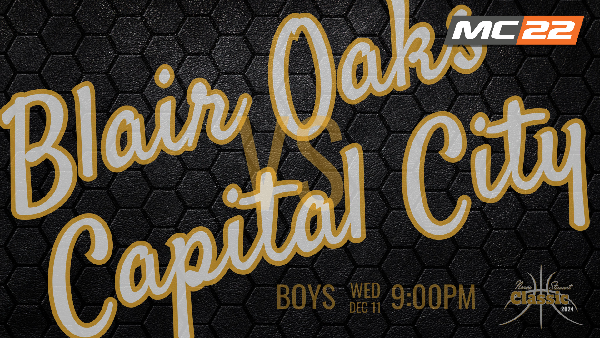 GAME 8: Blair Oaks vs Capital City BBB - December 11, 2024