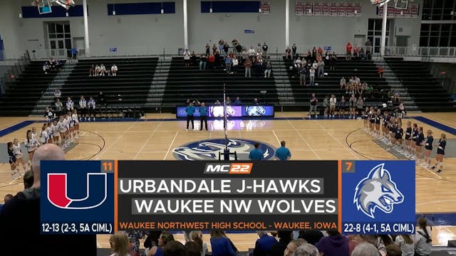 IA HSVB Urbandale vs Waukee NW