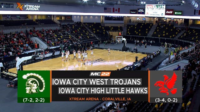 IAHSBB Boys Iowa West vs Iowa City High