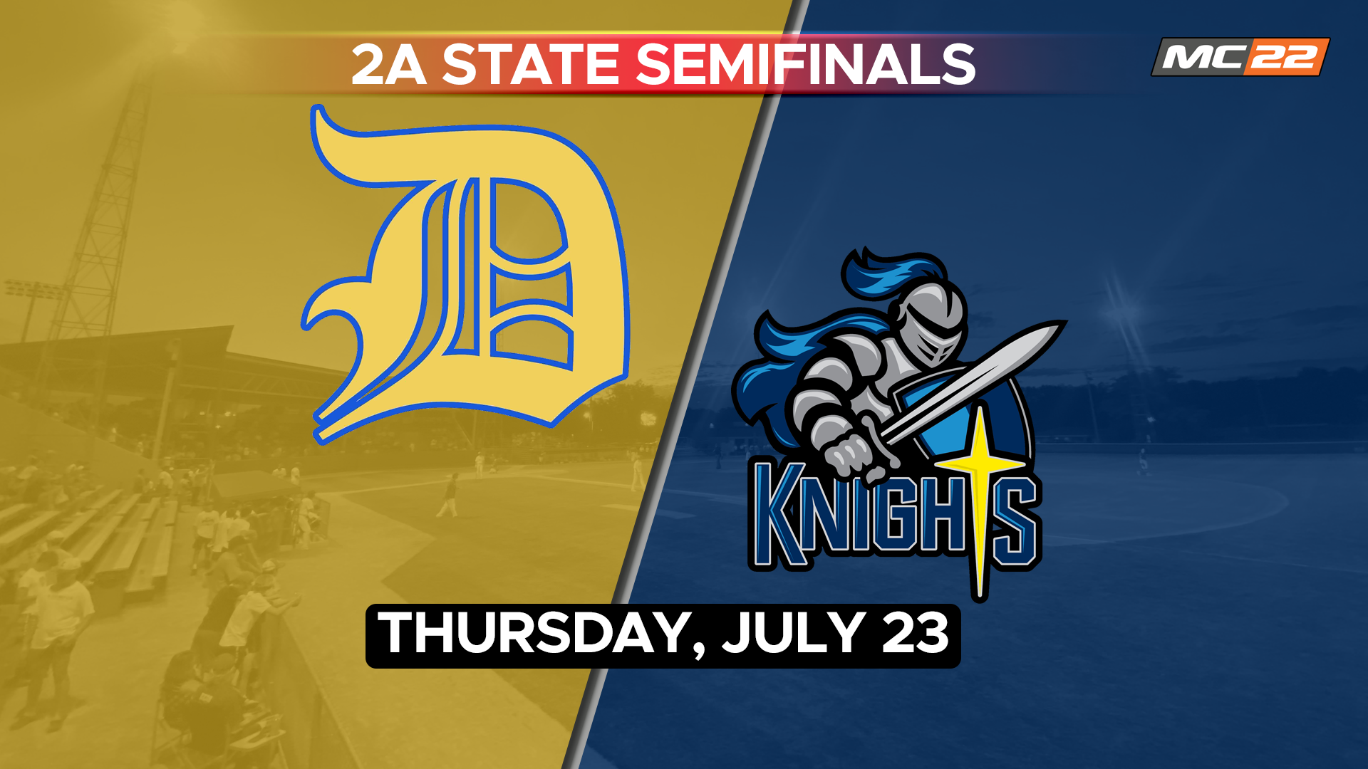 IHSAA Baseball SF Durant vs Unity Christian - 07/23/2026