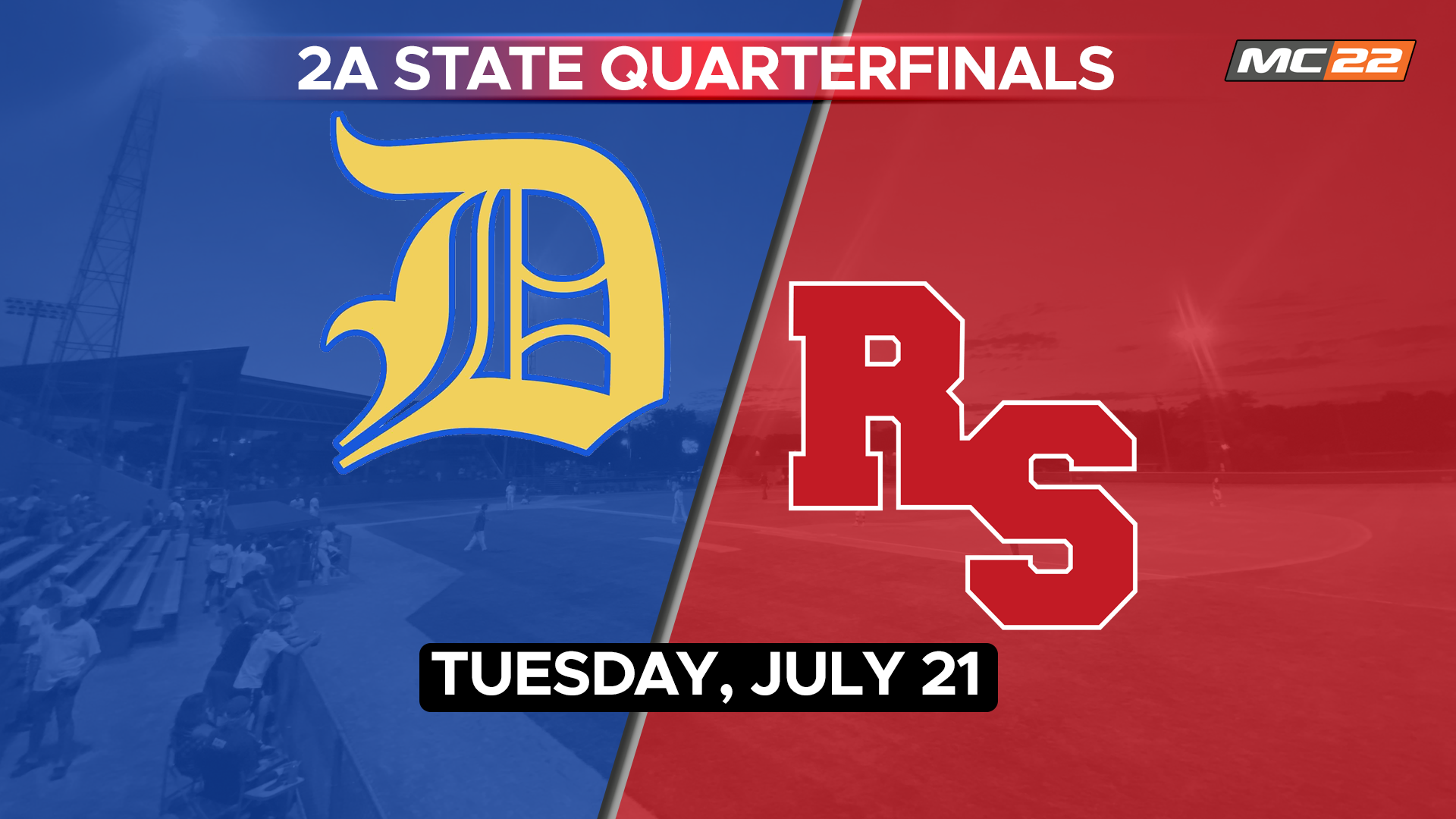 IHSAA Baseball QF Durant vs Roland Story