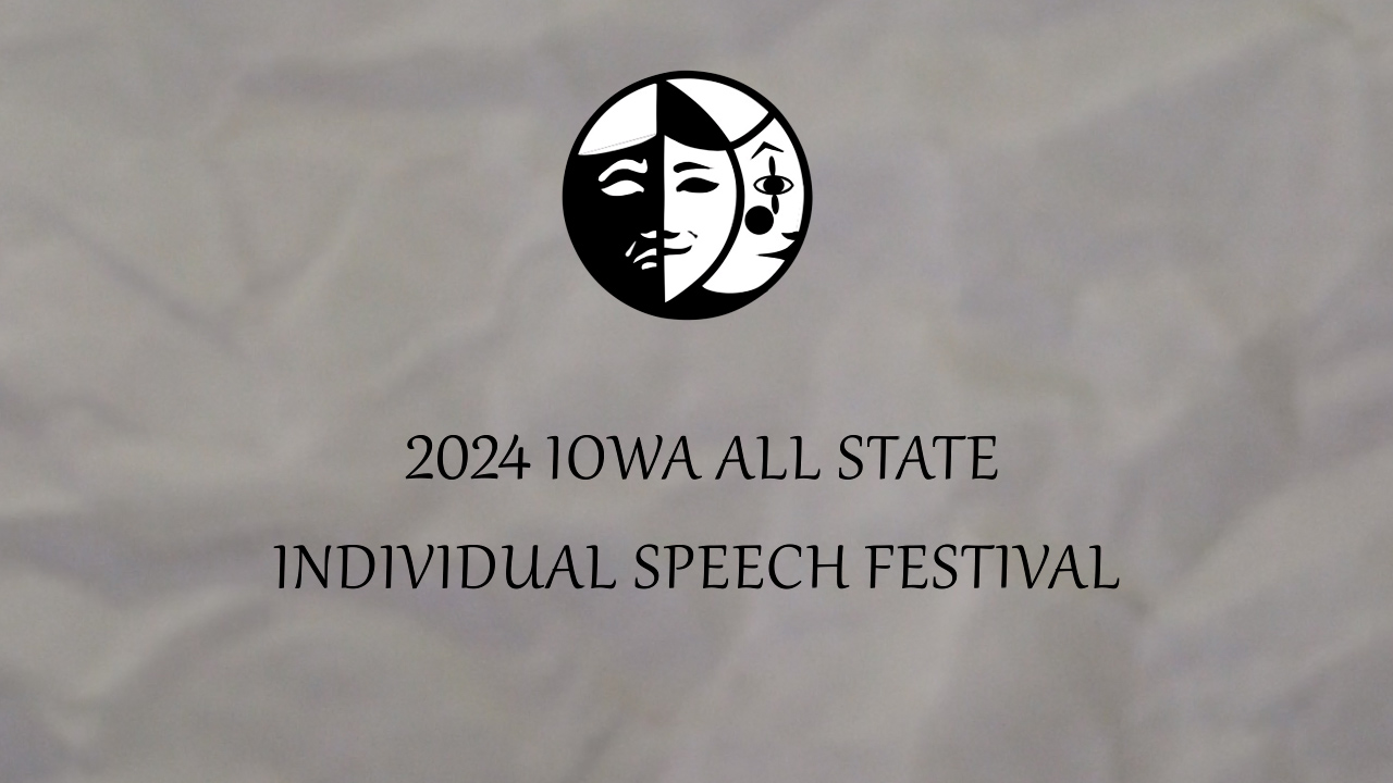 IHSSA Individual All-State Speech Festival 2024